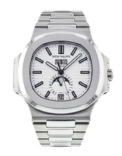 Load image into Gallery viewer, PATEK PHILIPPE COMPLICATIONS NAUTILUS ANNUAL CALENDAR MOON PHASES 5726/1A-010$(P.O.A)