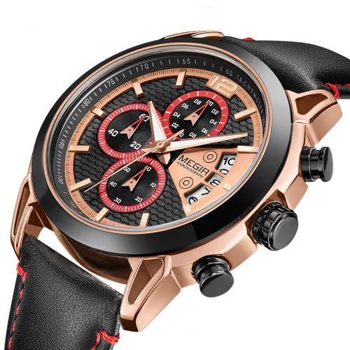 MEGIR Chronograph Creative Watch