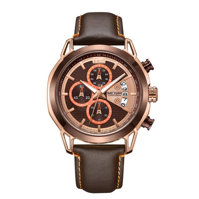 MEGIR Chronograph Creative Watch