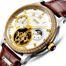 Load image into Gallery viewer, NESUN Skeleton Diamond Watch