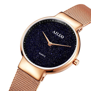 Ultra-thin Ladies Sapphire Watches