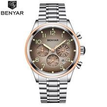 Load image into Gallery viewer, BENYAR luxury Men quartz watch