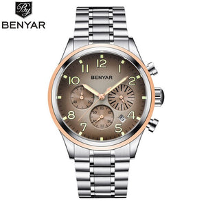 BENYAR luxury Men quartz watch