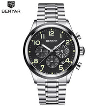 Load image into Gallery viewer, BENYAR luxury Men quartz watch