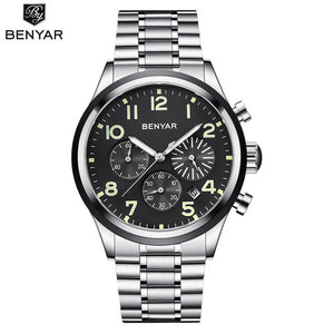 BENYAR luxury Men quartz watch