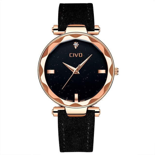 Genuine Leather Women Watch